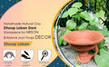 Khola Pata Desi Handmade Natural Clay Dhoop Loban Dani | Dhuni Burner Holder for Puja & Hawan